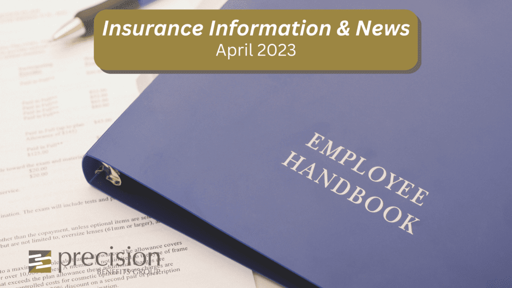 April 2023 Insurance Information 