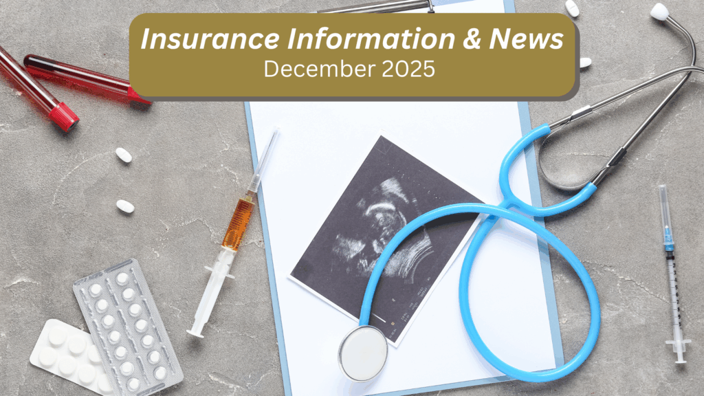 December 2025 Insurance Information