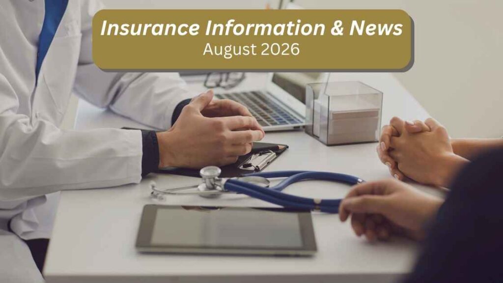 August 2026 Insurance Information & News 1 august Insurance Information & News